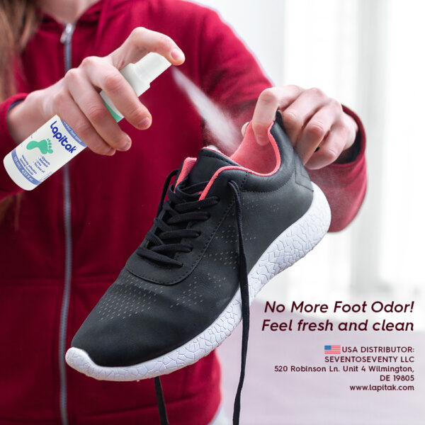 Lapitak Foot Odor Preventing Spray - Image 5