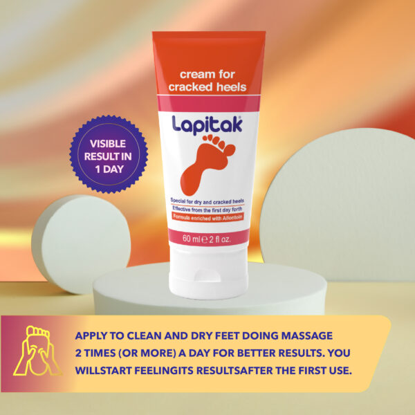 Lapitak Cream For Cracked Heels - Image 2